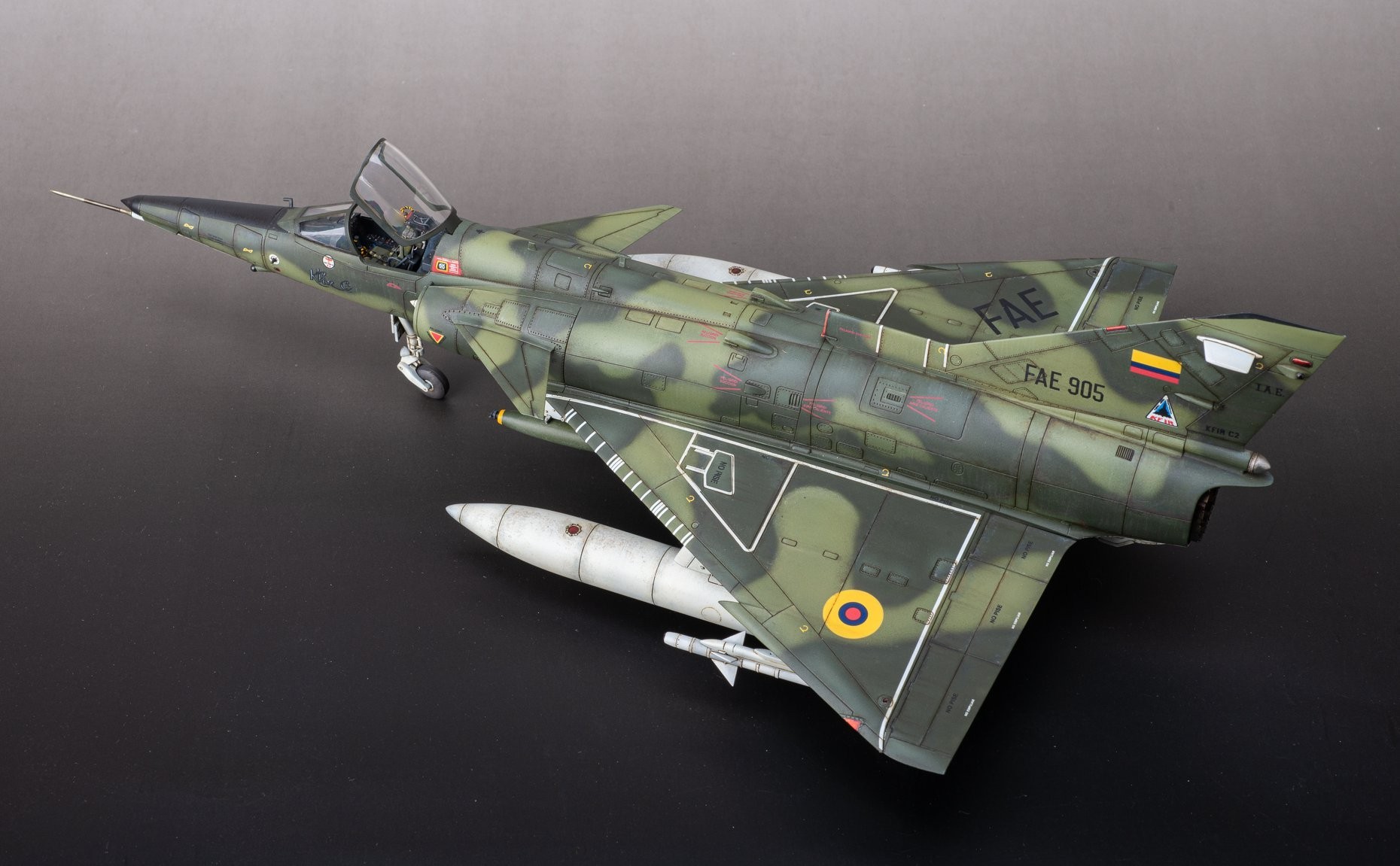 Ecuadorian Air Force Kfir C Inspirations By Iao Kit Aeroscale