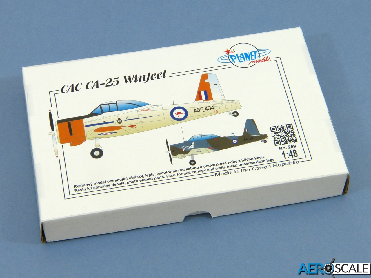 Kit #PLT 259  CAC CA-25 Winjeel - Price: 68.50 Euros