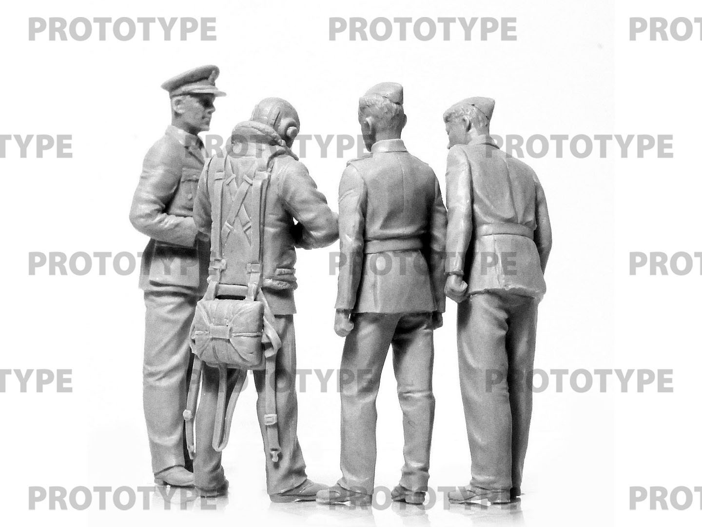 ICM 1 32 Scale Model Kit WWII RAF Cadets Icm32113 for sale online molds 