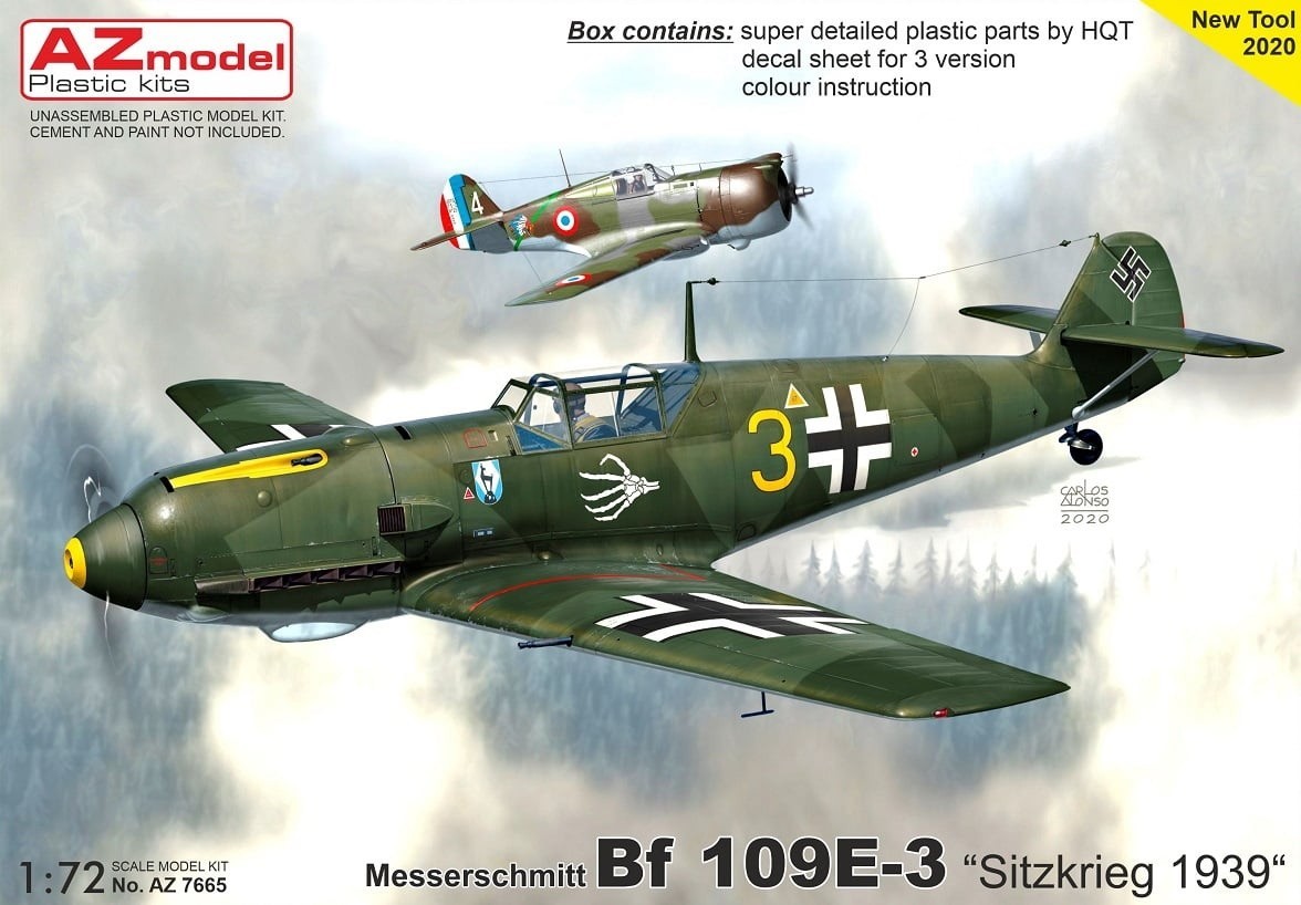 AZ7665 – Bf 109 E-3 Sitzkrieg 1939