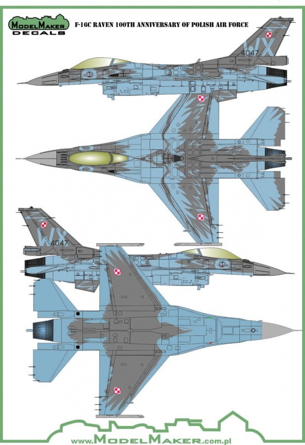 Model Maker Decals 1/72  F-16C ZEUS GREEK DEMO TEAM 2015 Decals Book & Masks!