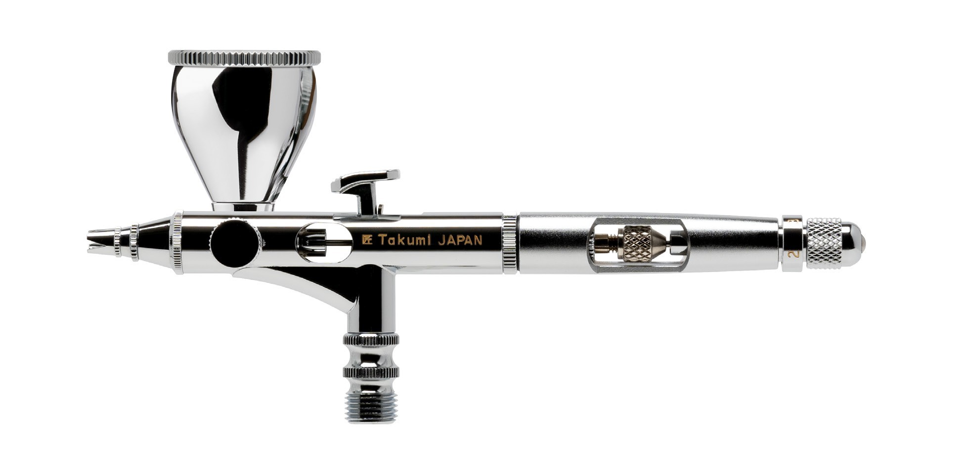 New! Iwata Takumi Eclipse Side Feed Airbrush | RailRoad Modeling