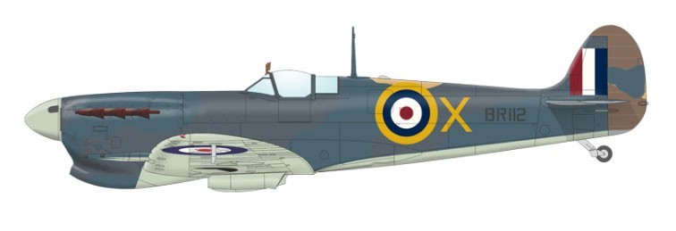 F. Spitfire Mk.Vc Trop, BR112, Sgt. Claude Weaver, No. 185 Squadron RAF, Hal Far, Malta, September 1942