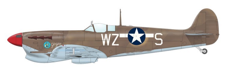 K. Spitfire Mk.Vc Trop, Lt. George G. Loving, 309th FS, 31st FG, 12th AF, Pommigliano, Italy, December 1943