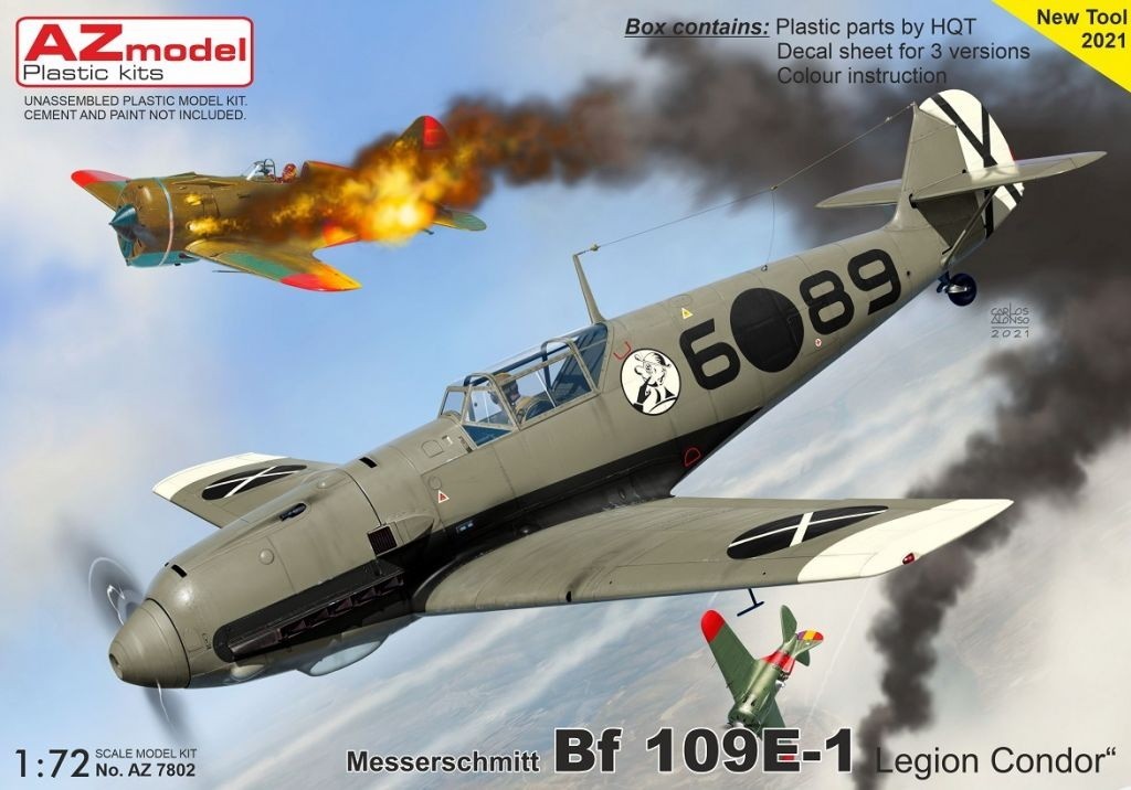 AZ7802 - Bf 109E-1 "Legion Condor"