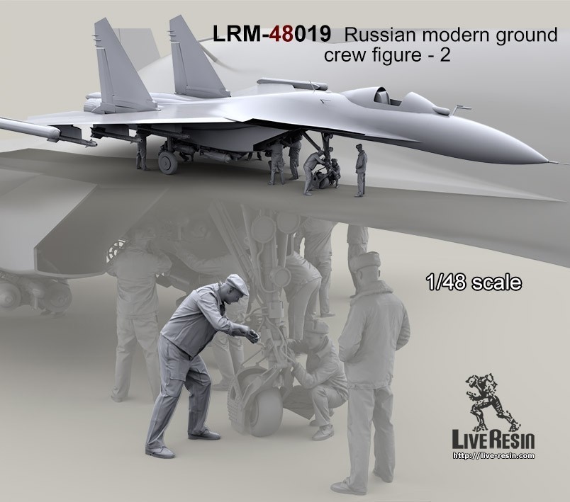 LRM48019 - Russian Modern ground crew - 2