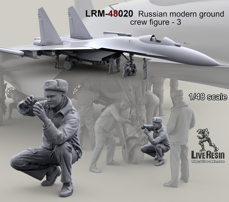LRM48020 - Russian Modern ground crew - 3