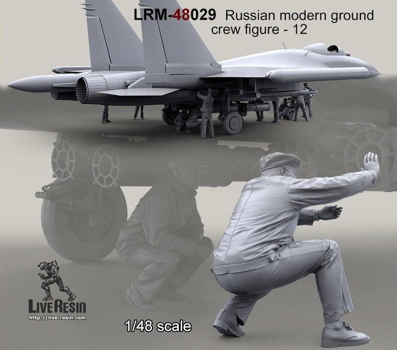 LRM48029 - Russian Modern ground crew - 12