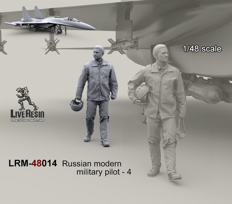 LRM48014 - Russian modern military pilot - 4