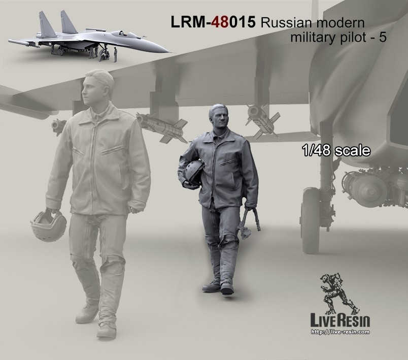 LRM48015 - Russian modern military pilot - 5
