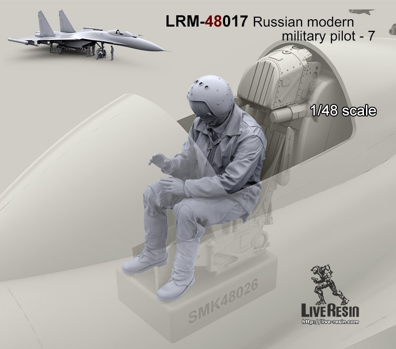 LRM48017 - Russian modern military pilot - 7