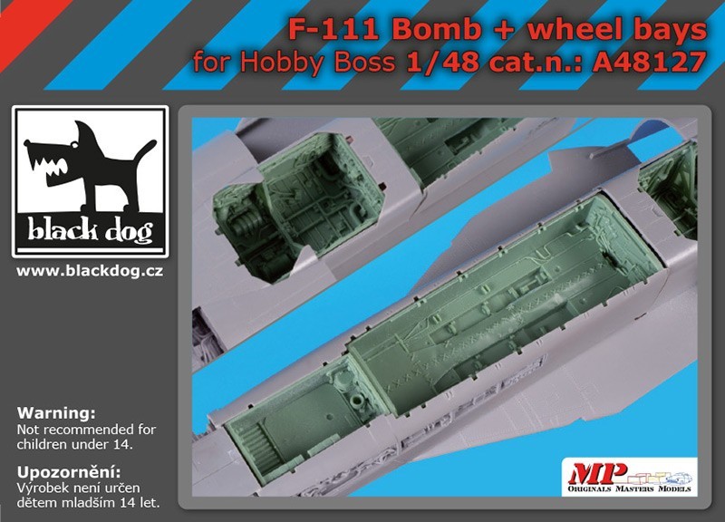 A48127 1/48 F-111 bomb+wheel bay for Hobby Boss