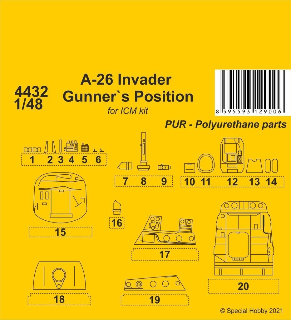A-26 Invader Gunner`s Position