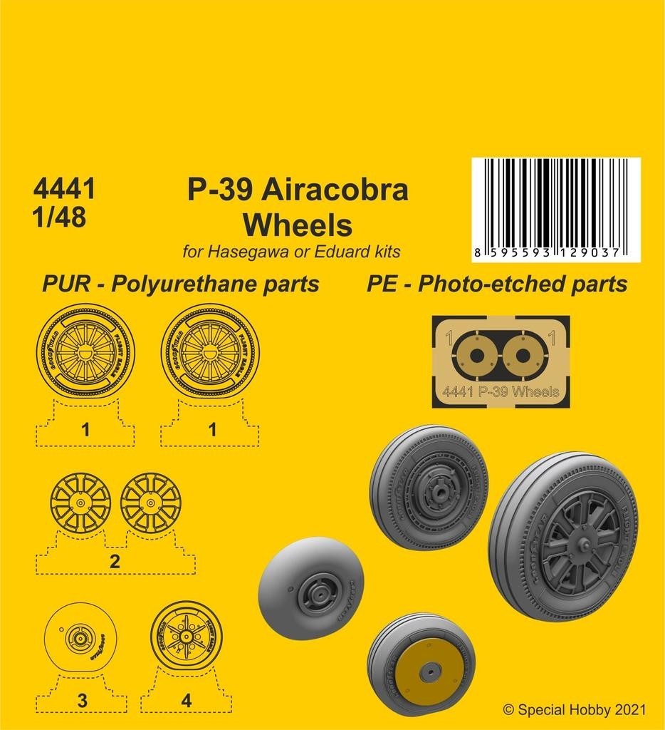 P-39 Airacobra Wheels