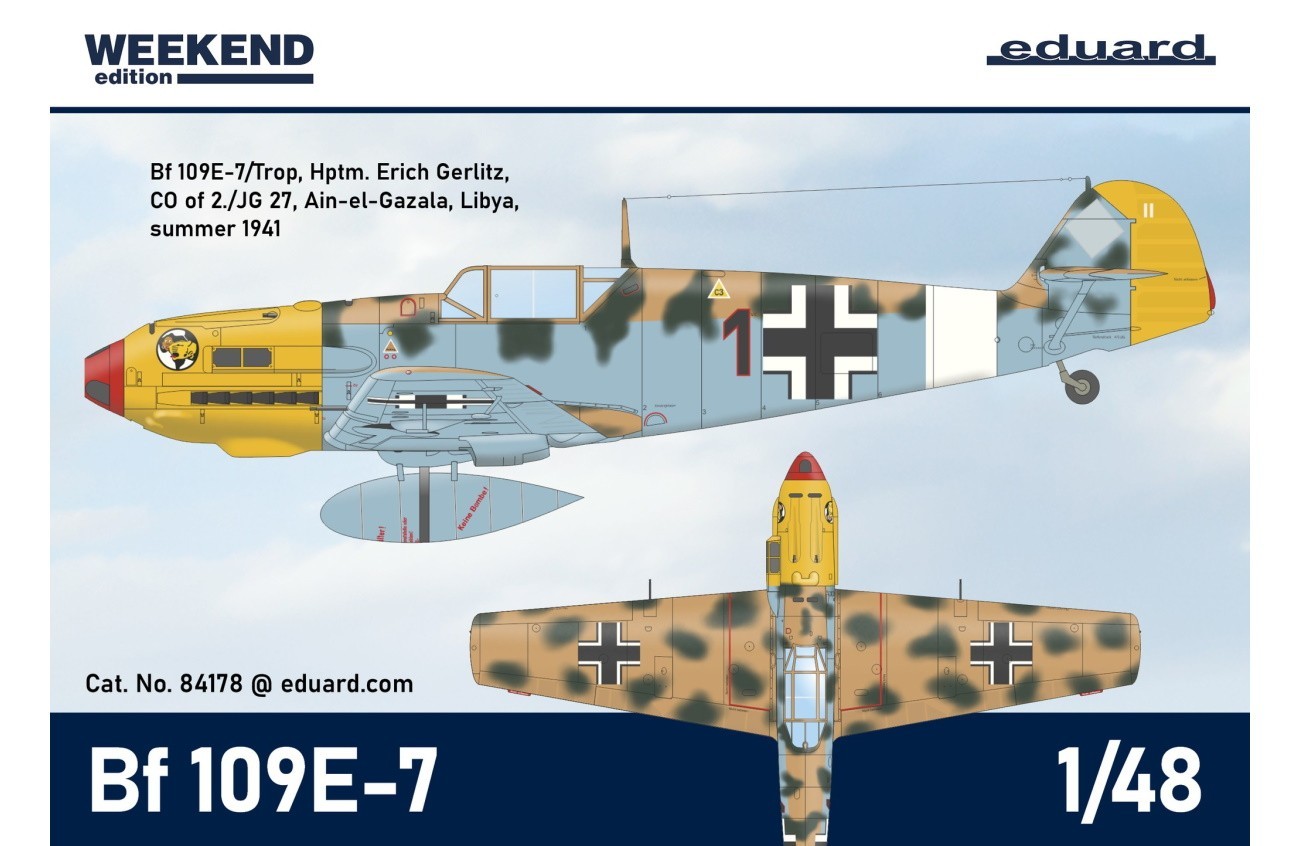 Bf 109 E-7 Weekender Incoming | AeroScale