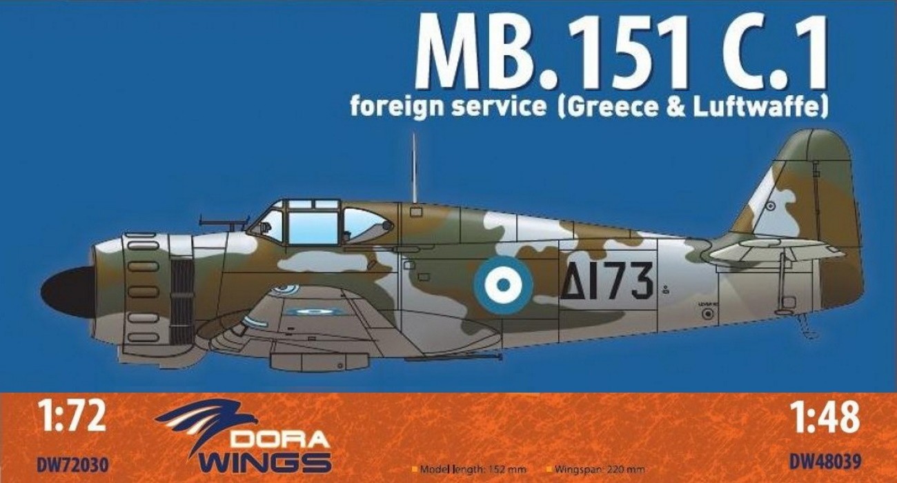 Luftwaffe & Greek Mb.151 C.1 Edition Released | Aeroscale
