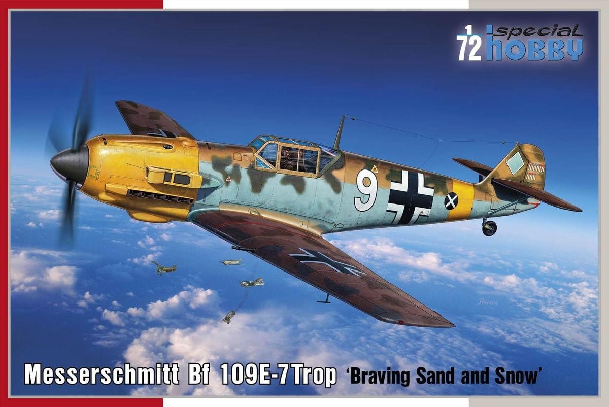 ICM Models Bf 109E-7/Trop Building Kit 