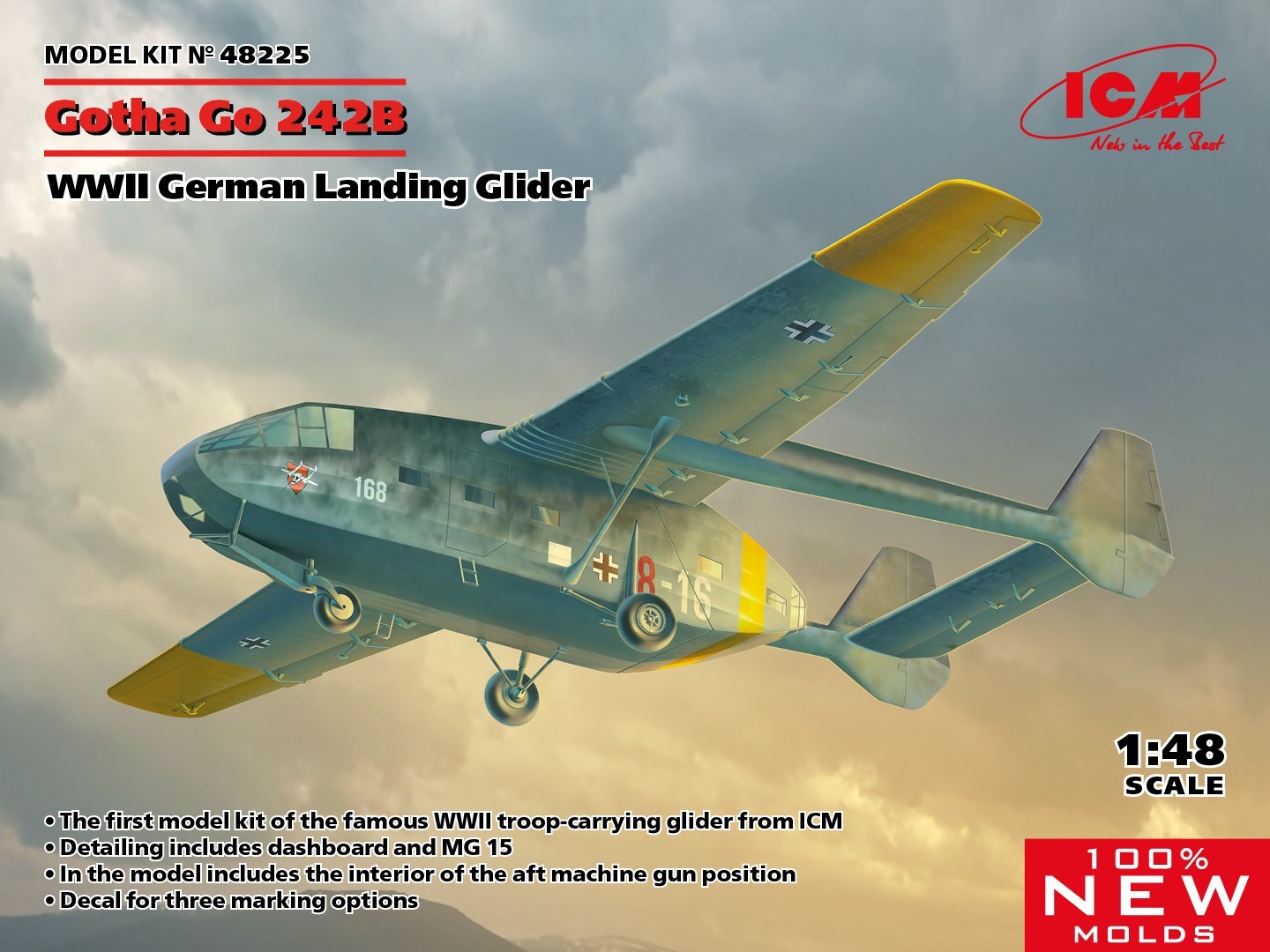 48225 Gotha Go 242B WWII German Landing Glider