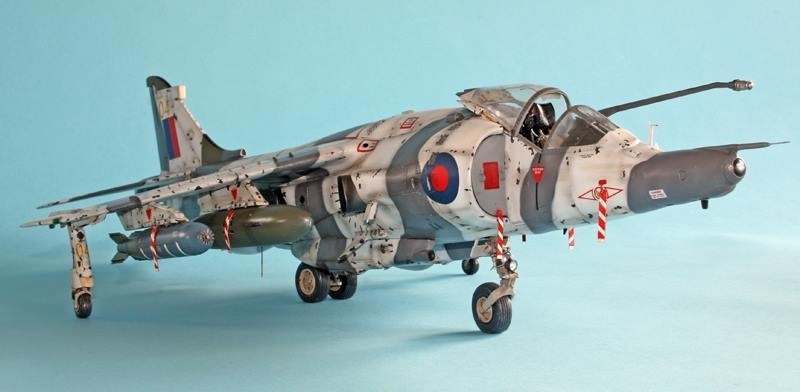 Plastic Models on the Internet: Aircraft walkaround vol.29: BAE Harrier GR.3