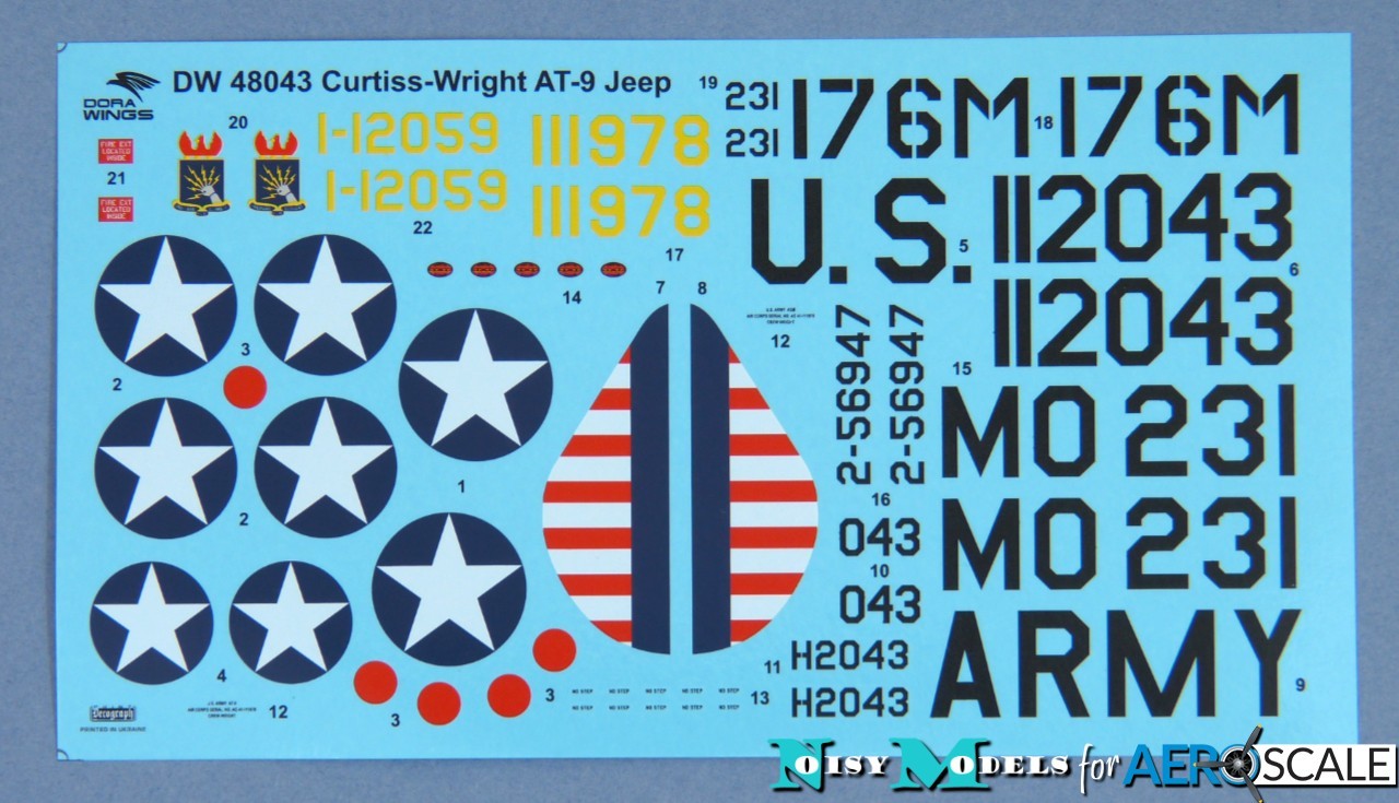 Dora Wings Kit No.DW48043 - Curtiss-Wright AT-9 Jeep Review by