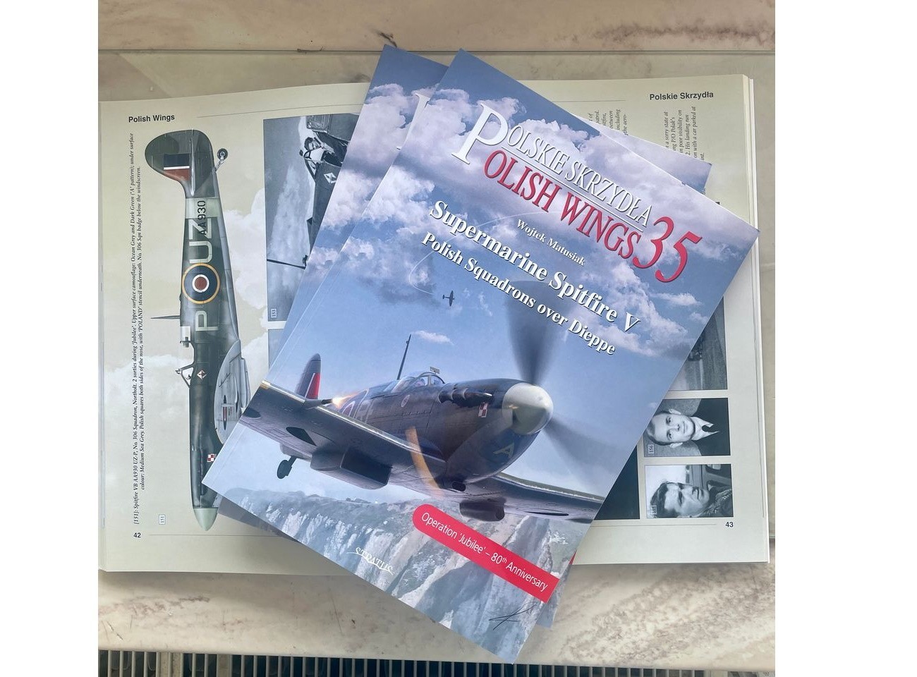 Publication: Polish Spitfire V’s Over Dieppe | AeroScale