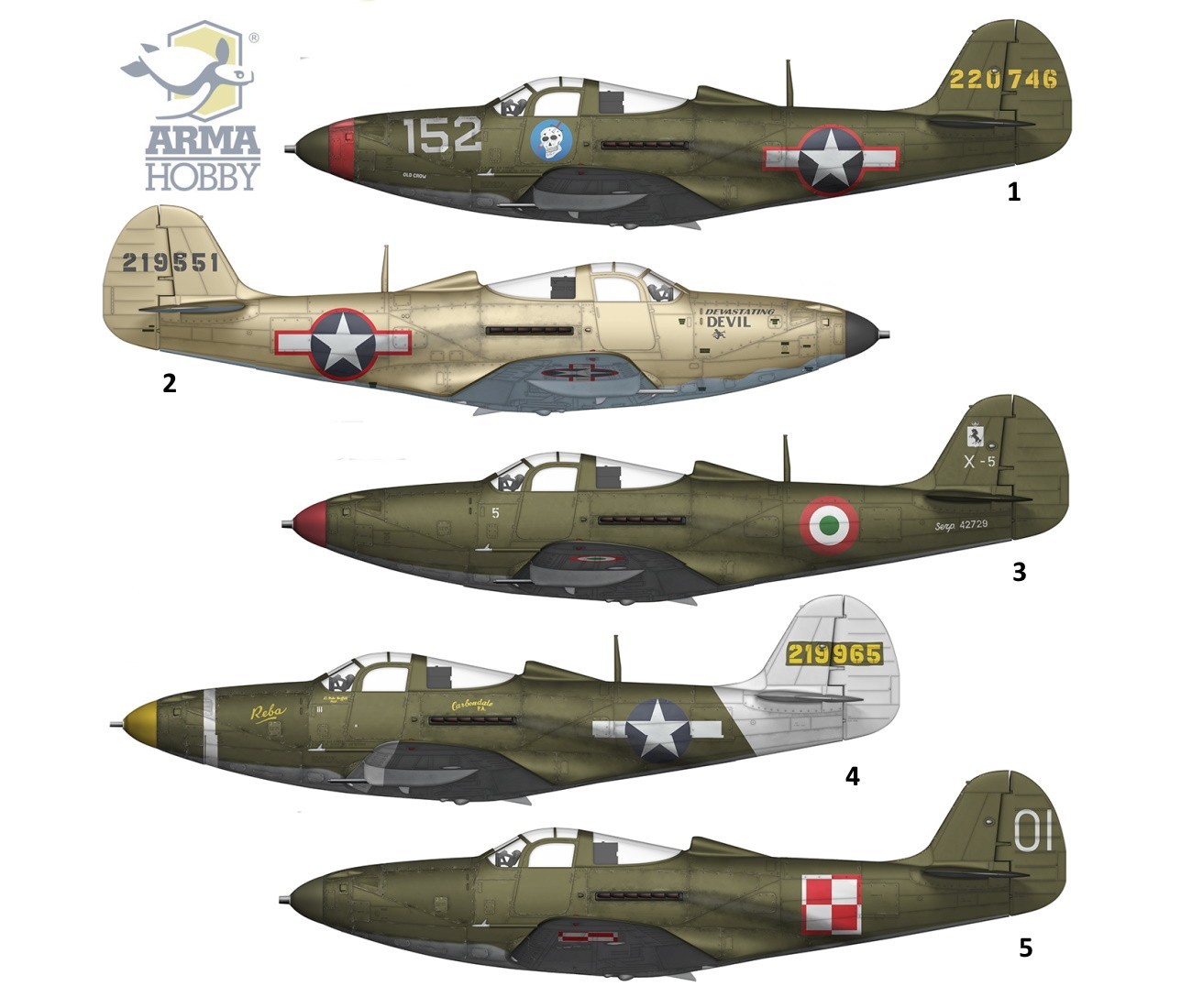 P-39Q Airacobra Marking Options | AeroScale