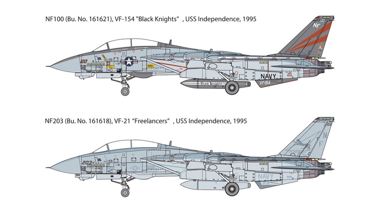 新素材新作 F-14A 1/72 航空機・ヘリコプター TOMCAT No.510 VF-154