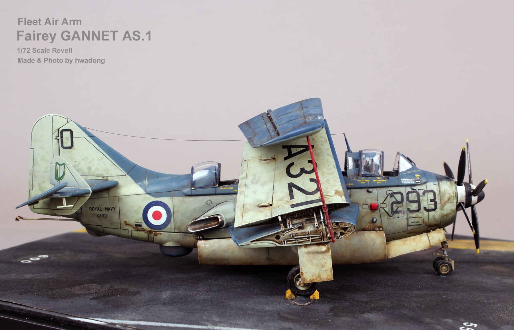 Fleet Air Arm Fairy <b>Gannet</b> AS1. 