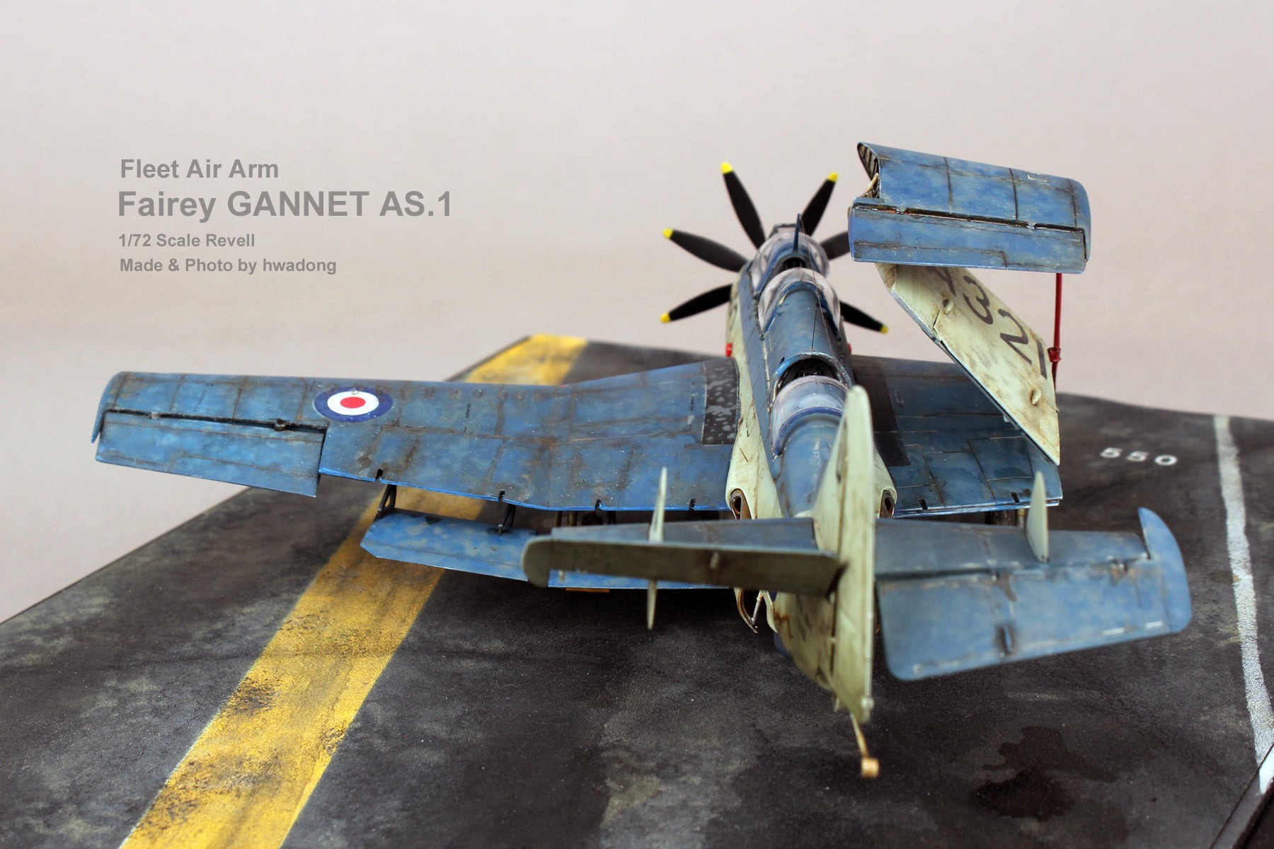 Fleet Air Arm Fairy <b>Gannet</b> AS1. 