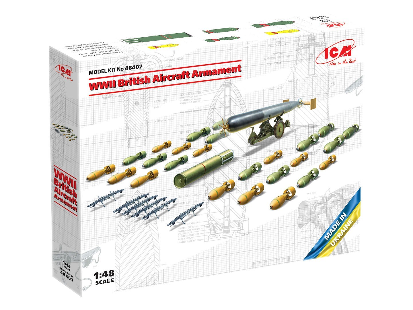 48407 - WWII British Aircraft Armament - 1:48
