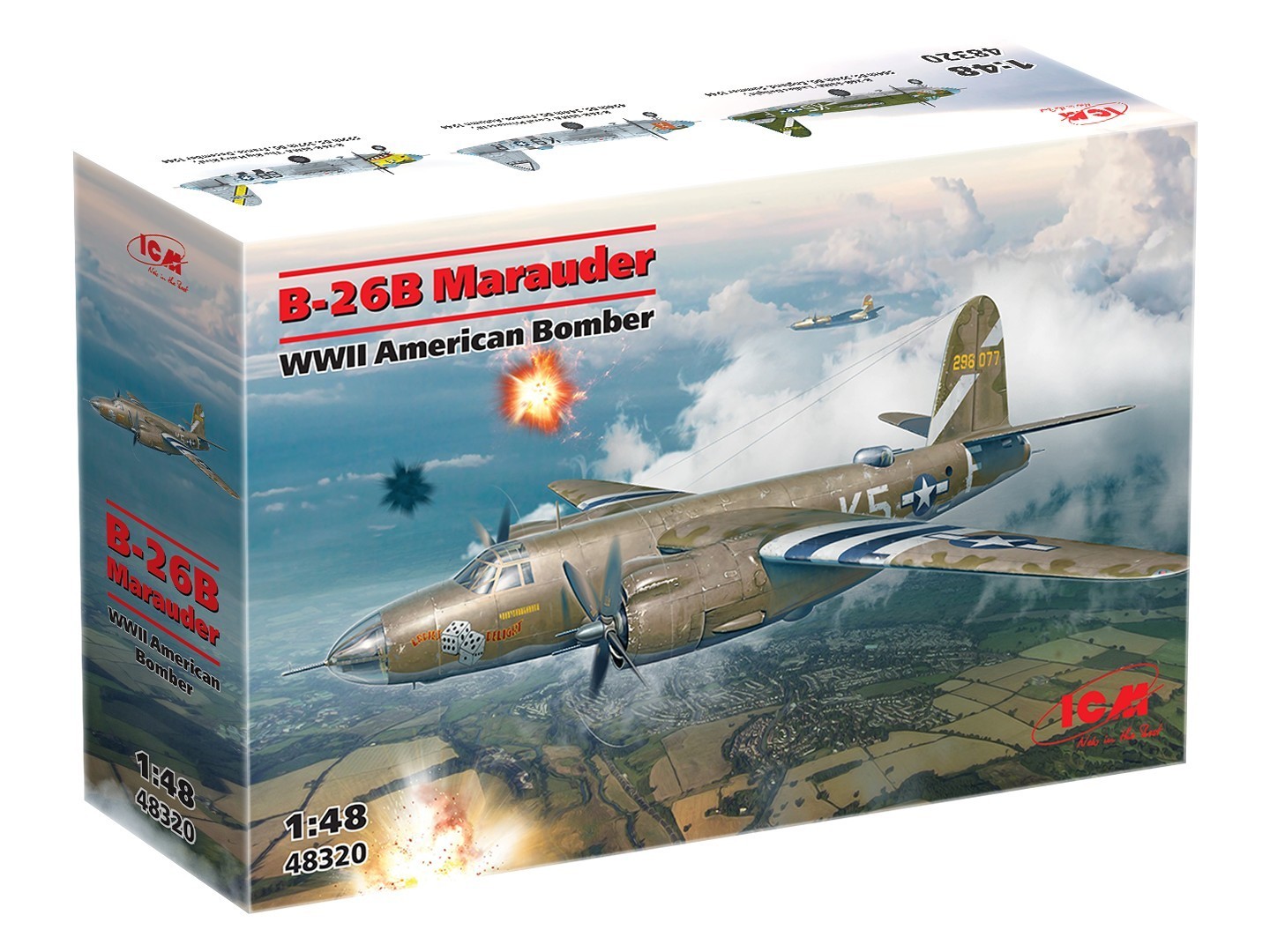 B-26B Marauder WWII American Bomber