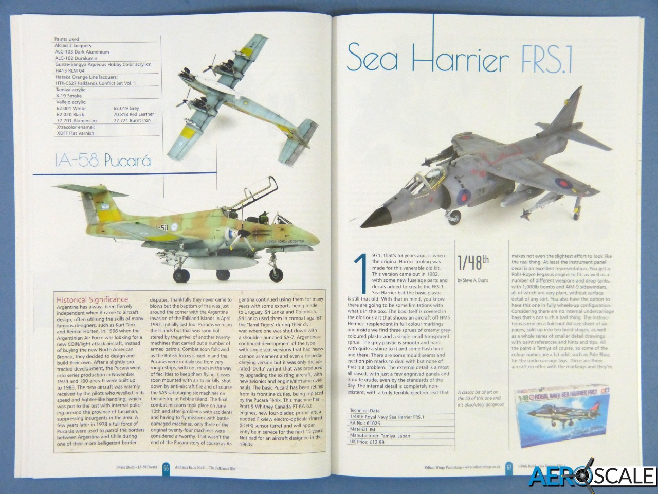 Tamiya Sea Harrier FRS.1 - 1:48
