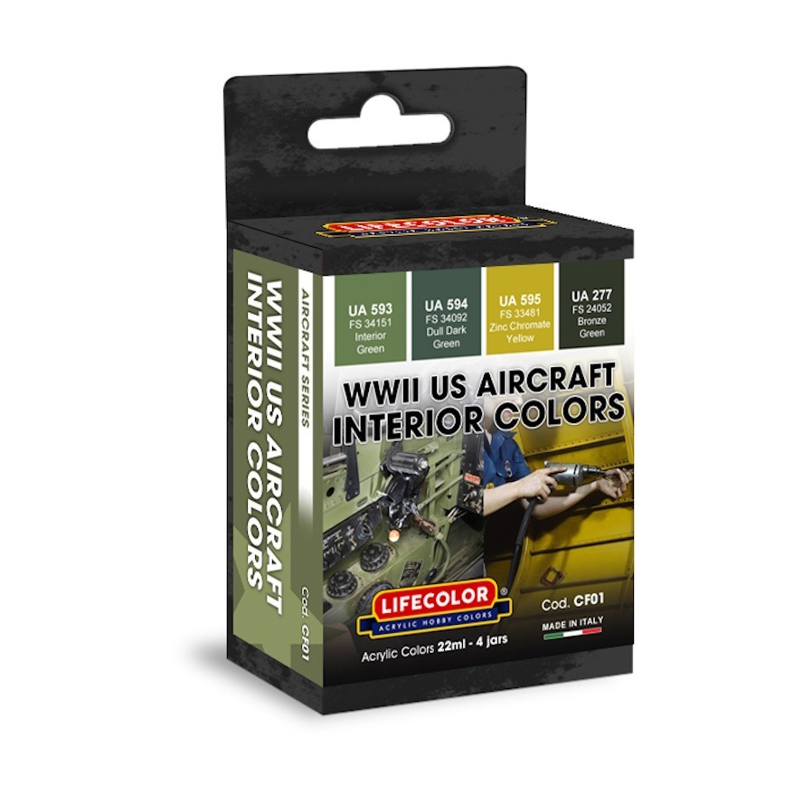 CF01 WWII US Aircraft Interior Colors