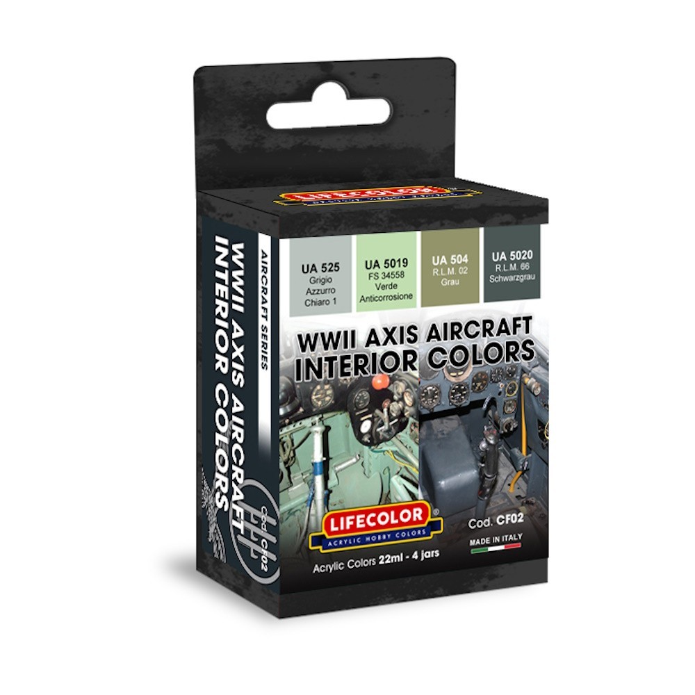 CF02 WWII AXIS Aircraft Interior Colors