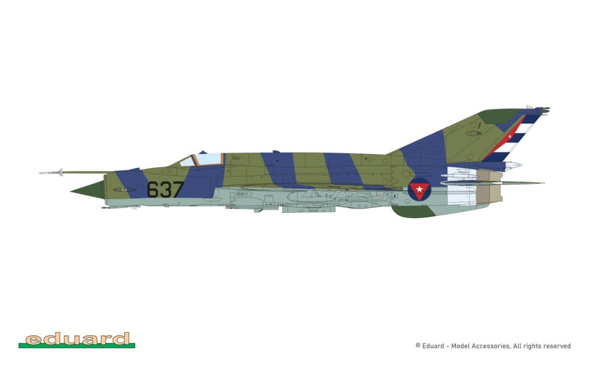 8. MiG-21bis, San Antonio de los Baños, Cuba, 1990
