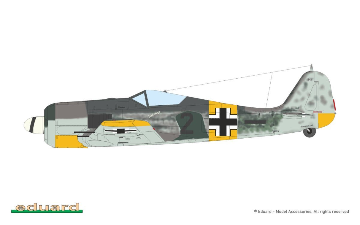 2. Fw 190A-6, WNr. 550461, Oblt. Helmut Radtke, 5./JG 54, Immola, Finland, summer 1944