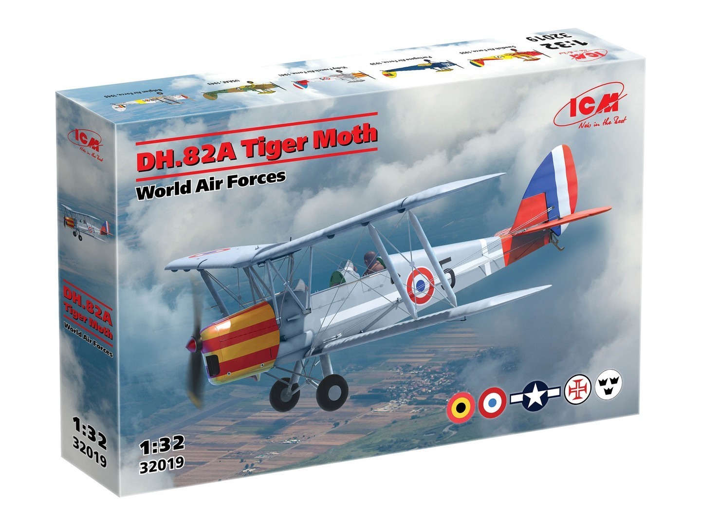 DH.82A Tiger Moth, World Air Forces