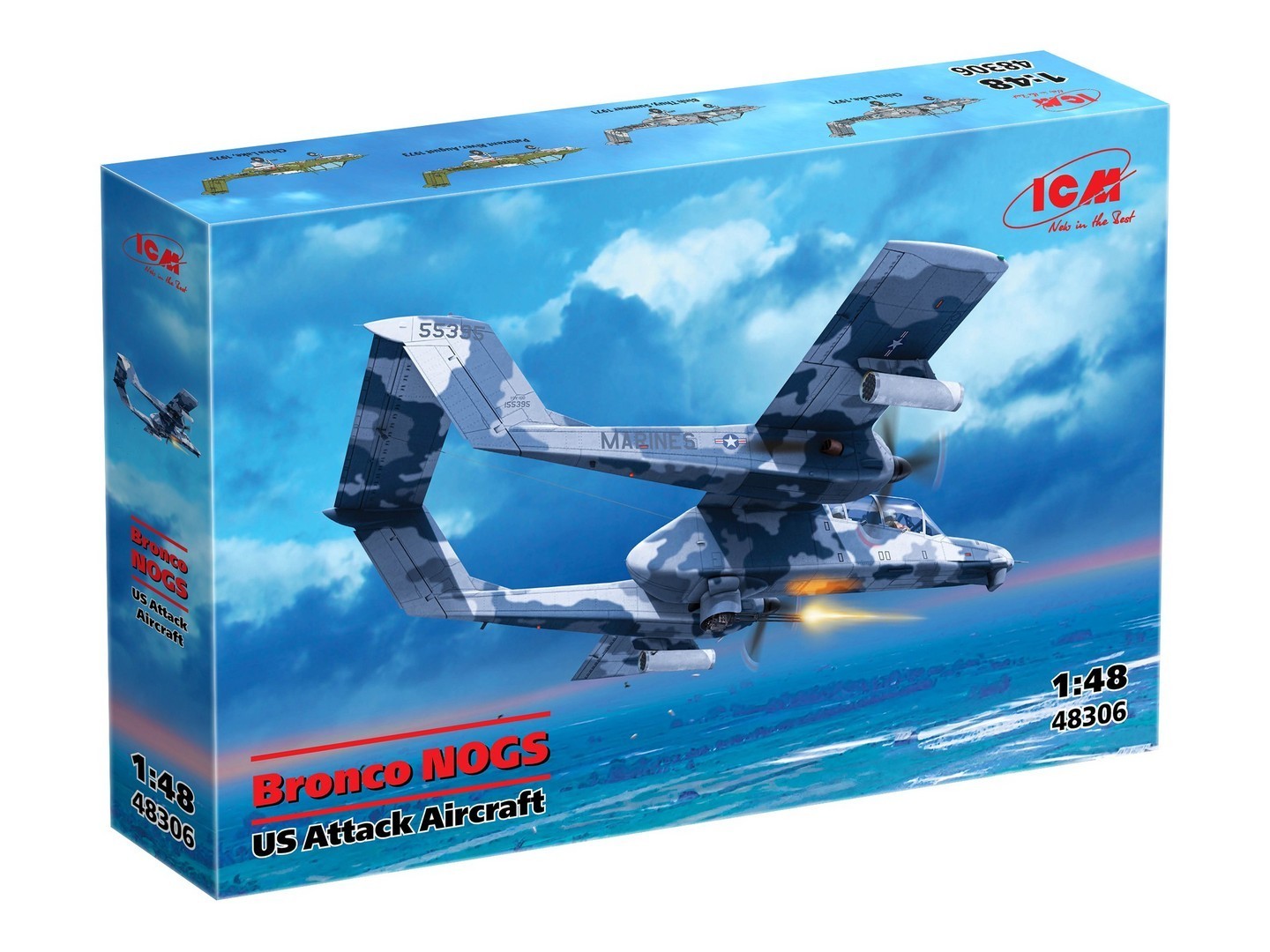 Bronco NOGS, US Attack Aircraft 1:48