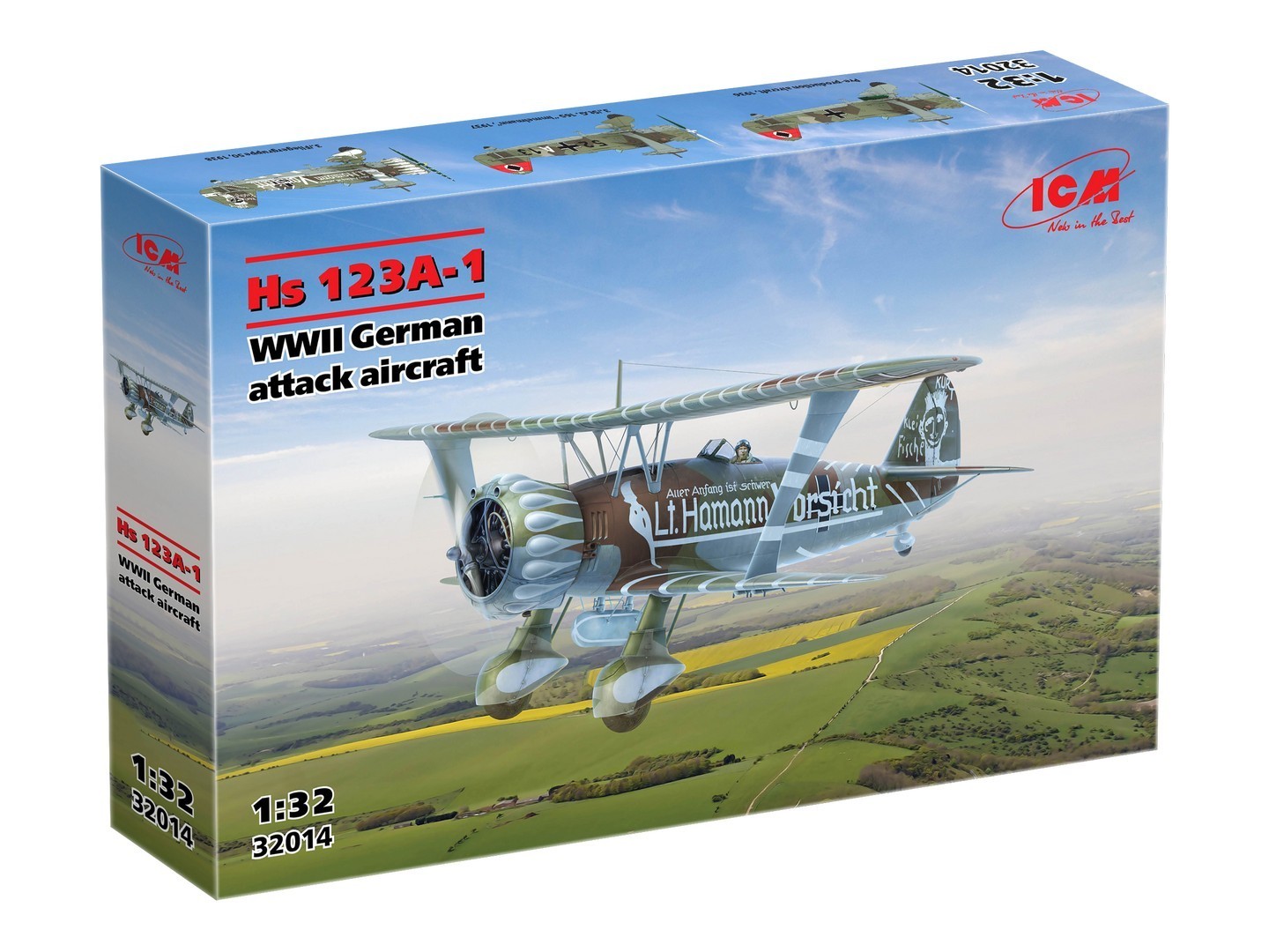Hs 123A-1, WWII German attack aircraft