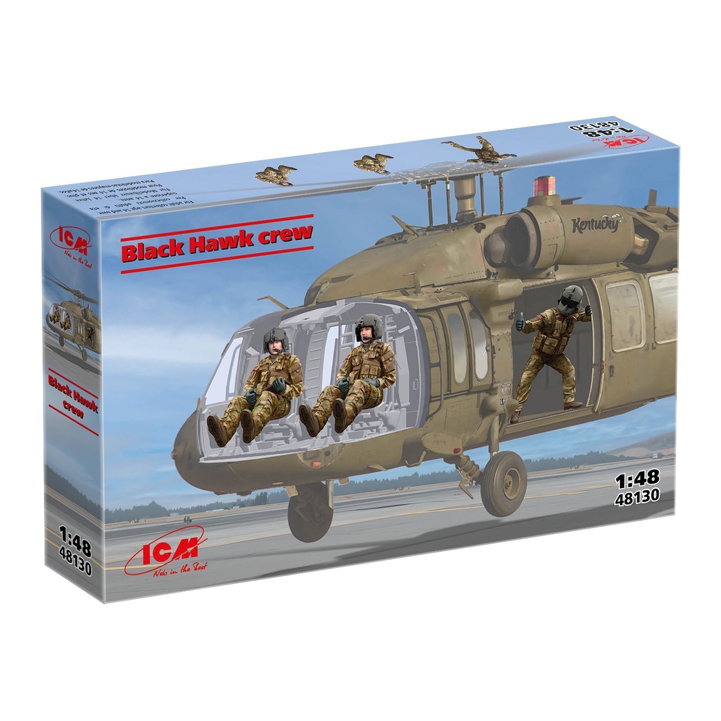 Black Hawk crew - 100% New Molds!