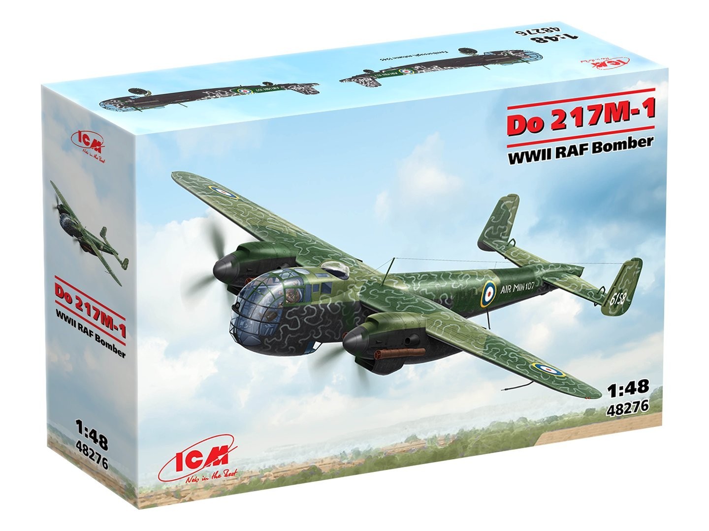 48276 - Do 217M-1, WWII RAF Bomber - 1:48