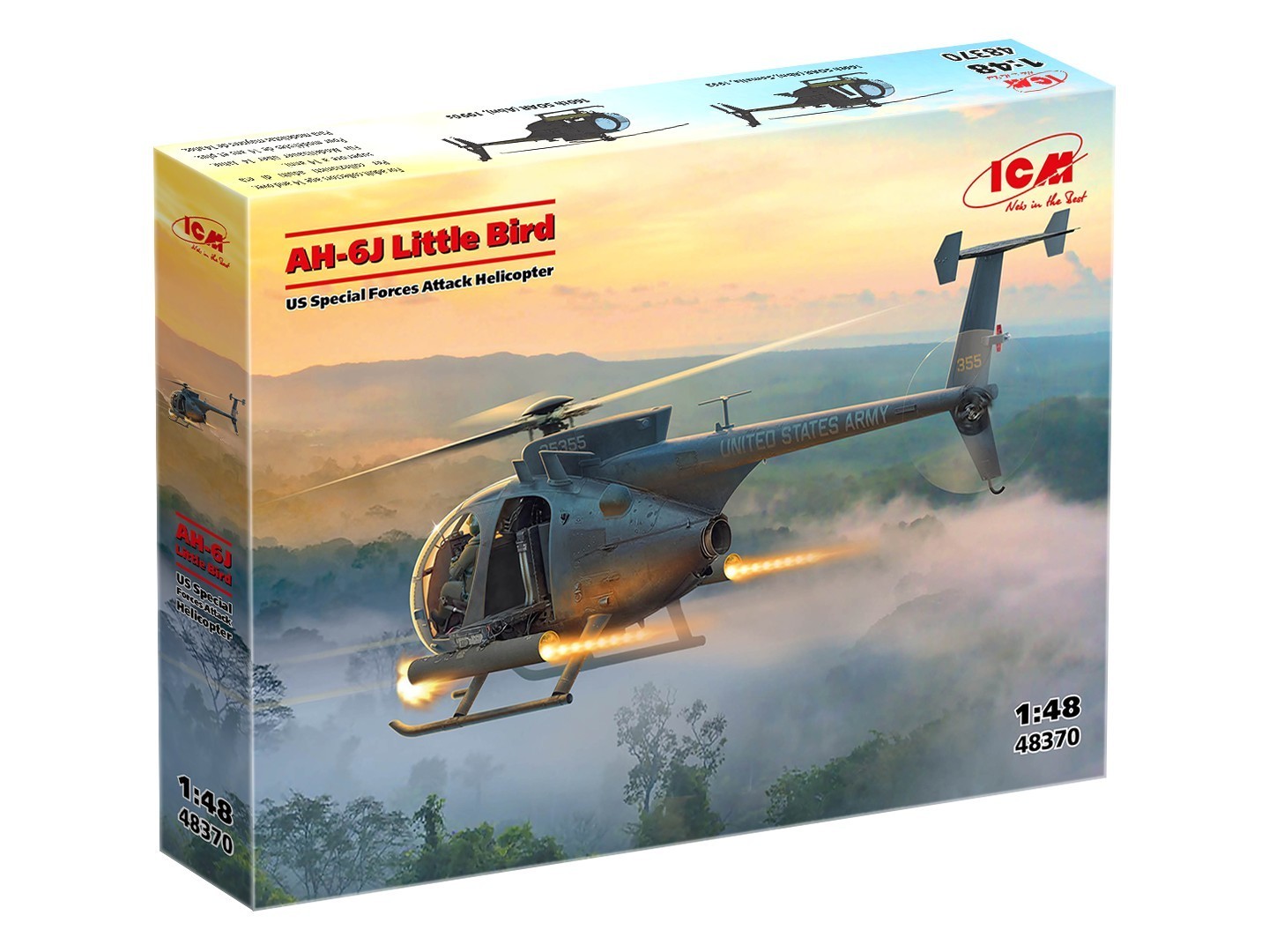 AH-6J Little Bird, US Special Forces Attack Helicopter