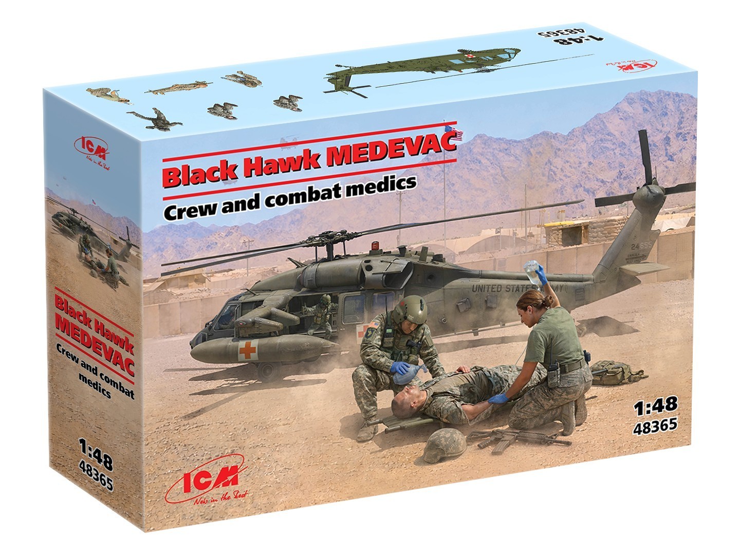 Black Hawk MEDEVAC, Crew and combat medics