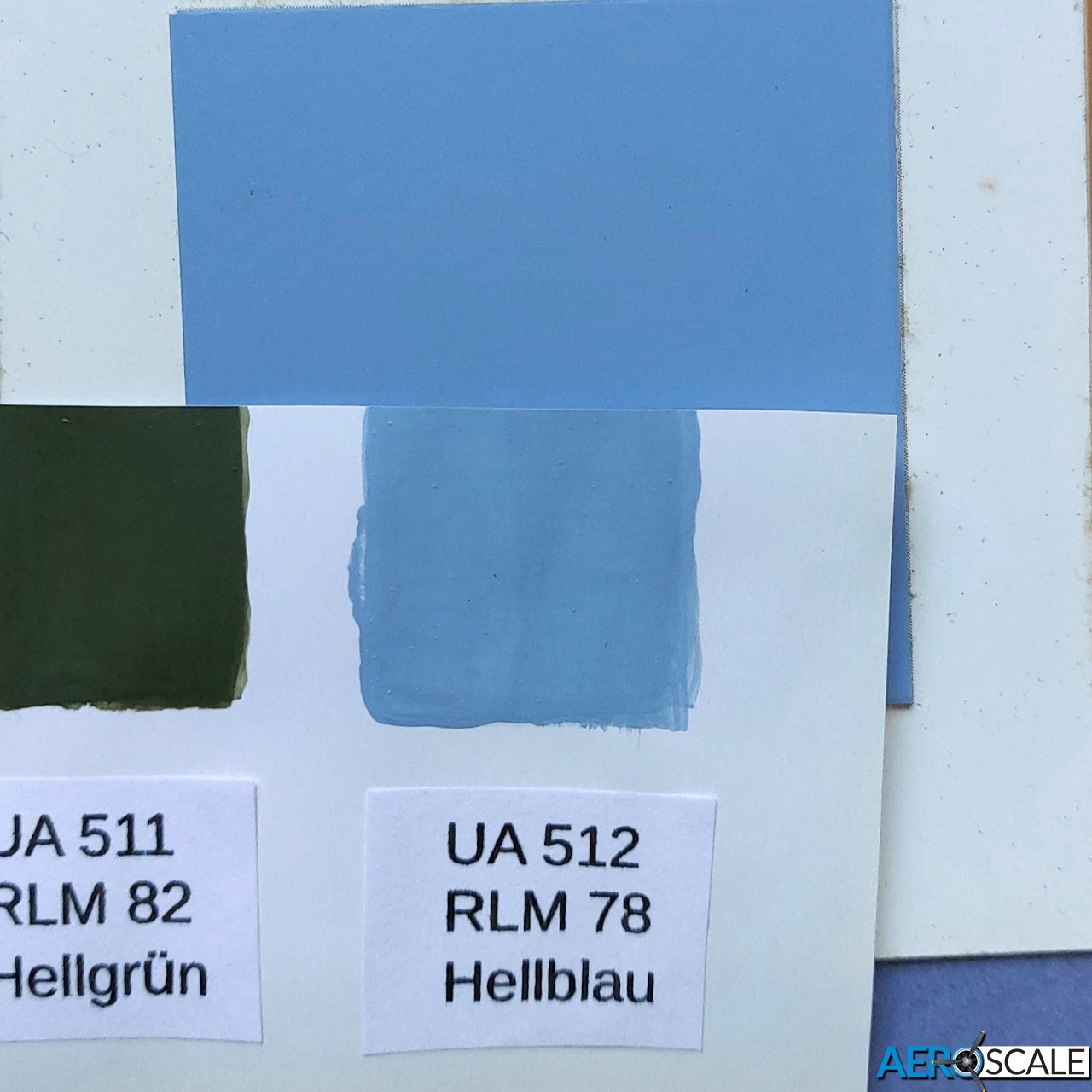 UA 512 RLM 78 Hellblau