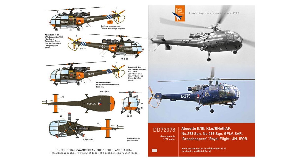 Alouette Decal Release