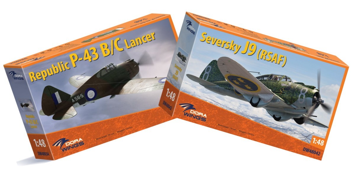 P-43 Lancer & Seversky J-9 March Releases