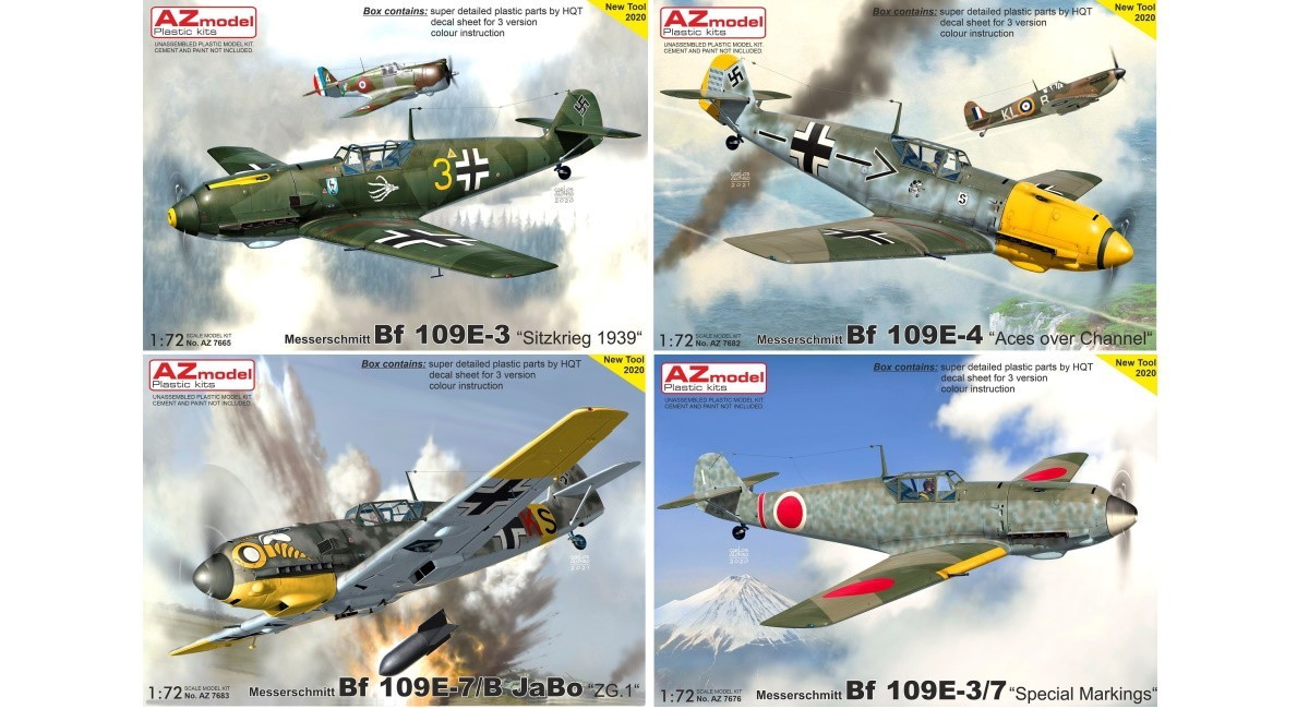 Quartet Of Bf 109 E’s