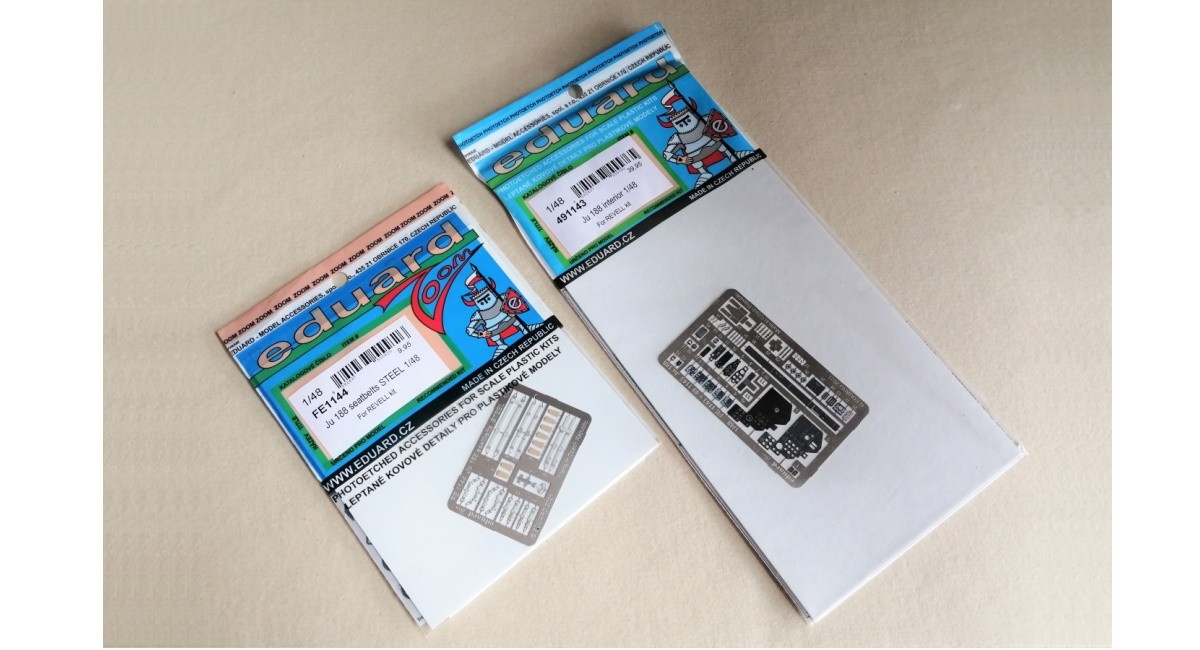 Ju 188 Interior Detail  & Seatbelt Sets