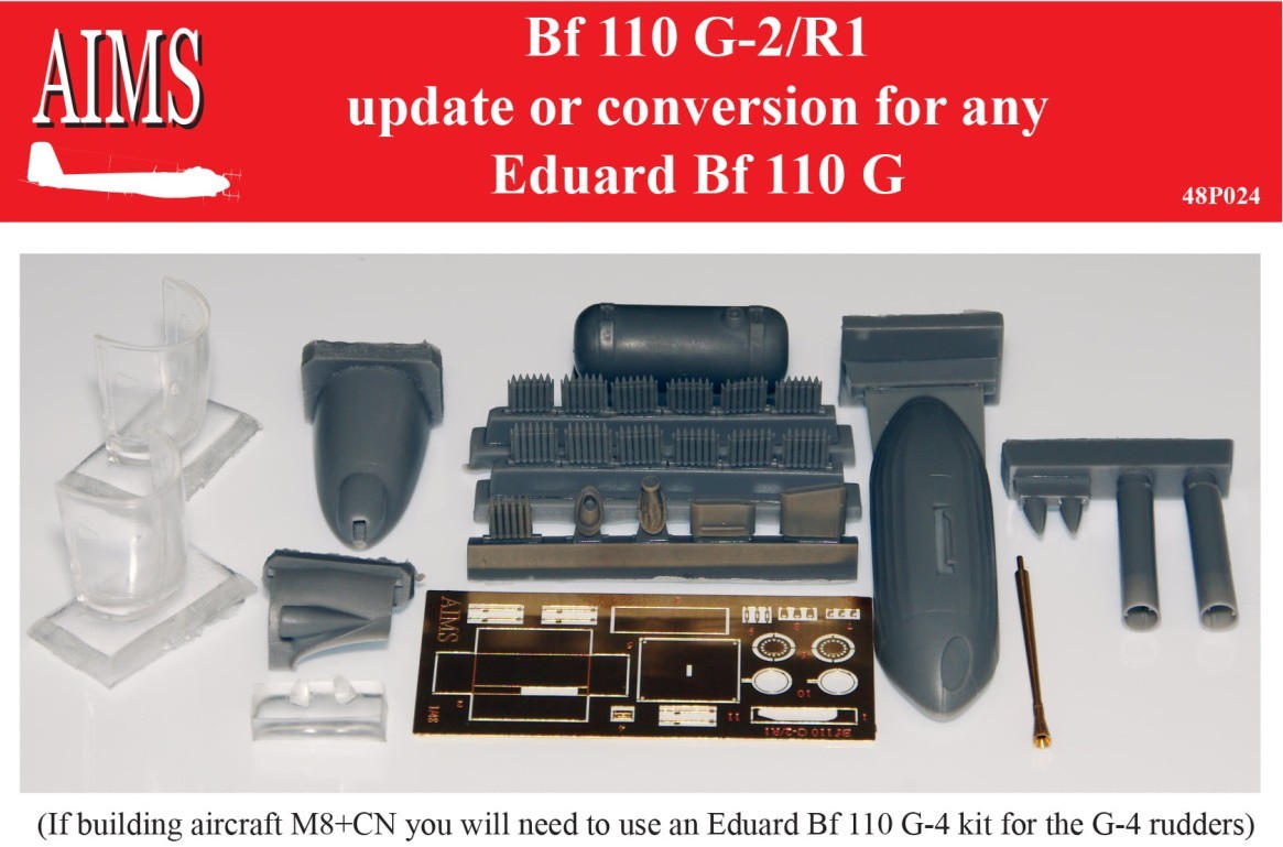 Bf 110 G-2/R1 Conversion & Decal Sets