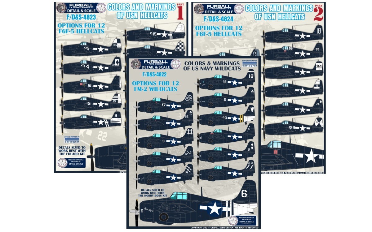 Decals: Wildcats & Hellcats